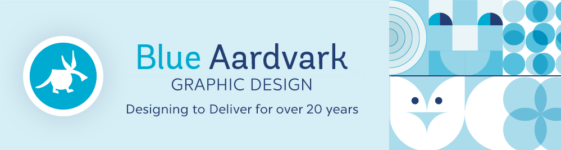 Blue Aardvark Graphic Design, Designing to Deliver for over 20 years