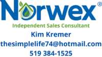 Norway Independent Sales Consultant, Kim Kremer thesimplelife74@hotmail.com 519 384 1525