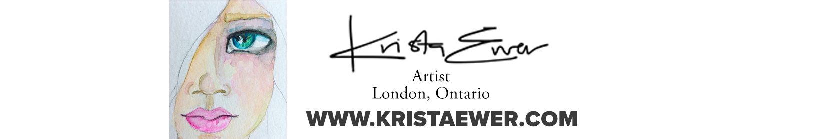 Krista Ewer Artist London, www.kristaewer.com