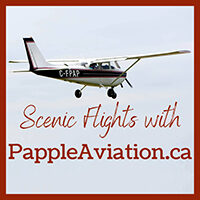 Scenic Flights with Papple Aviation.ca